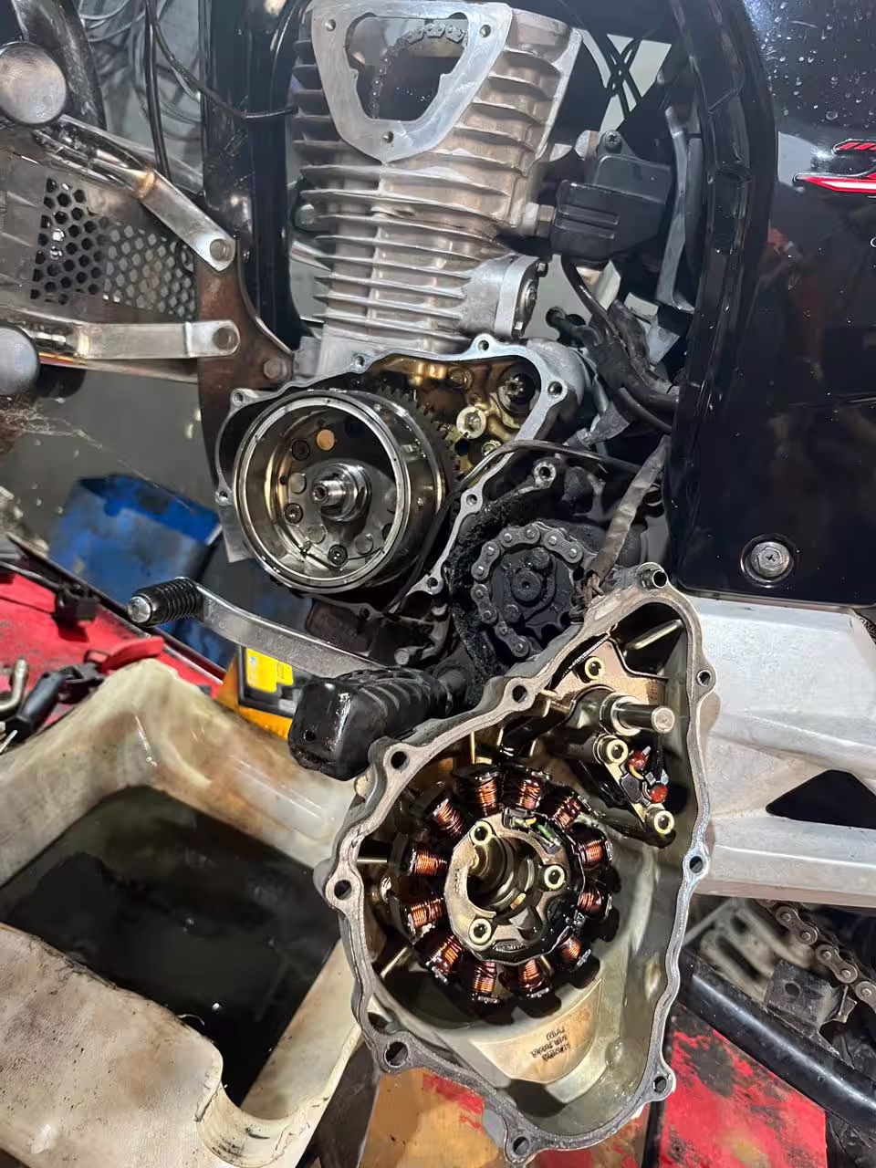 Detalhe do Motor